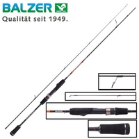 Balzer Shirasu Micro Jig 1,92m 0,5-6g - Ultra Light Rute zum Spinnfischen auf Barsche & Forellen, Spinnrute zum leichten Jiggen
