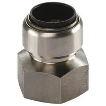 Seppelfricke Edelstahl Steckfitting Tectite Übergangsverschraubung Innengewinde 18 mm - 3/4"