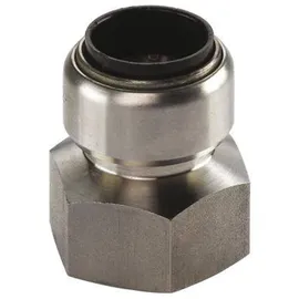 Seppelfricke Edelstahl Steckfitting Tectite Übergangsverschraubung Innengewinde 18 mm - 3/4"