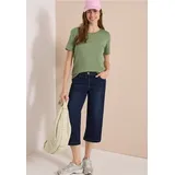 CECIL 3/4 Wide Leg Jeans im Loose Fit - Blau