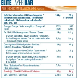 Dymatize Protein Riegel White Choc Vanilla & Caramel 1080 g
