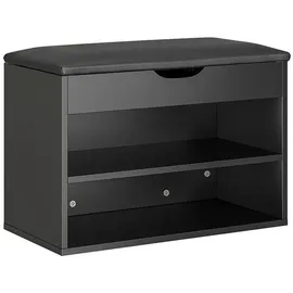 SoBuy Schuhbank 30 x 43 x 60 cm schwarz