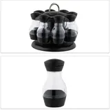 Relaxdays Gewürzkarussell schwarz