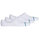 Stance Icon No Show 3 Pack Sneakersocken Weiß 43-47