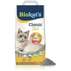 Biokat's Classic 3in1 Katzenstreu 18 Liter