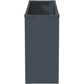 Westmann Talus Pflanzkübel 100 x 25 x 52 cm Anthrazit