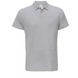 B & C B&C - ID.001 Herren Piqué Poloshirt - Heather Grey / XS