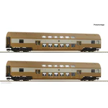 Roco Doppelstockwagen 2-tlg. Set 2 6280026 TT