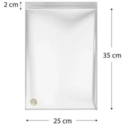 MONOUSO - Druckverschlussbeutel 25x35cm G160 (100 Stuck)