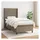 vidaXL Ermias 100 x 200 cm Taupe