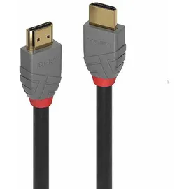 Lindy HDMI-Kabel 2.1 3 m Grau/Schwarz