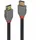 Lindy HDMI-Kabel 2.1 3 m Grau/Schwarz