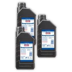 3x 1L LIQUI MOLY 1187 Kompressoröl Kompressorenöl SAE 5W40 Kompressor Öl