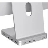 Inateck USB C Hub für iMac, Dockingstation Kompatibel mit iMac 24 Zoll 2021/2023, USB 3.2 Gen 2, 8-in-1 Aluminium USB Hub mit NVMe SSD Gehäuse, USB C 10 Gbit/s und SD/TF Kartenleser, DK2001