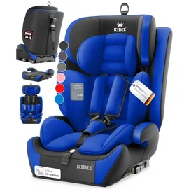 Kidiz Autokindersitz Gruppe 1+2+3 blau
