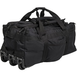 Mil-Tec Combat, Seesack m. Rollen - Schwarz