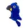 Onwomania Plüschtier Stofftier Kuscheltier Vogel Papagei Hyazinth Ara Blau