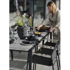 Brafab Lyra Gartentisch 220 x 100 x 73 cm Grau