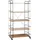 Hti-Living Cora Küchenregal 82 x 40 x 151 cm Schwarz