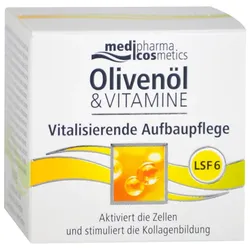 Olivenöl & Vitamine Vitalis. Aufbaupflege mit LSF