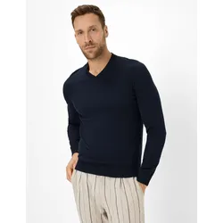 Brax Herren Strickpullover Style VICO navy, dunkelblau, Gr. XXXL
