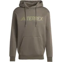 adidas Terrex Multi Large Logo Hoodie Shadow Olive L
