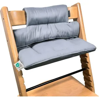 LaLoona Sitzkissen / Hochstuhlauflage für Stokke Tripp Trapp beschichtet Grau