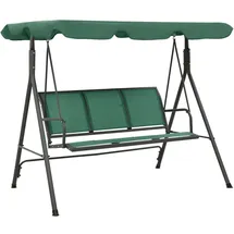 vidaXL Hollywoodschaukel Grün 170 cm 3-Sitzer