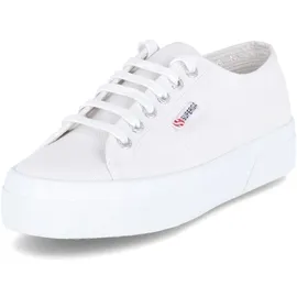 SUPERGA Damen Plateau Sneaker - Blau,Rot,Weiß - 39