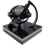 GZPKJ Automatischer Uhrenbeweger Für Eine Uhr, Uhrwerkhalter, Handgelenkumfang Einstellbar, Timer-Abschaltung, Drehvorrichtung Für Automatikuhren