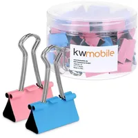 Kwmobile 50x Foldback Klammern Set - 50x 32mm -