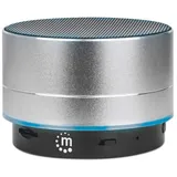 Manhattan Metallic LED Speaker silber (165327)