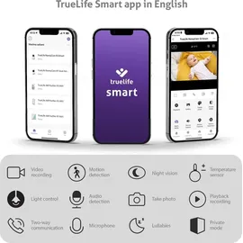 TrueLife NannyCam S3 Smart digitales Video-Babyfon 1 St.
