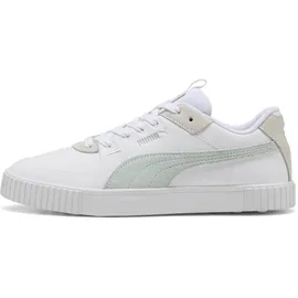 Puma "Cali G Golfschuhe Damen", Damen, Gr. 41, weiß (weiß peaceful blau), Obermaterial: Textil, Synthetik, Kuhleder; Futter: Textil, Synthetik; Innensohle: Textil; Laufsohle: Gummi, Schuhe