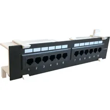 DSIT DS-IT CAT 6a Wand Patchpanel, 12-fach UTP