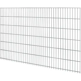 Floraworld Doppelstab-Mattenzaun Comfort 201 x 123 cm feuerverzinkt