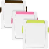 Einbruchsicheres Fenstergitter, Fensterstopper, Einstellbarer Sicherheitsbegrenzer für Tür und Fenster, Balkontürsicherung, Kindersicherung (3er Set)