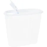 Excellent Houseware Küchenbehälter weiß 9 x 17 x 20 cm 1,5 l