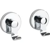 Wenko Irun Haken-Set 2er Set Silber