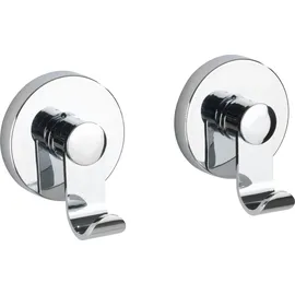Wenko Irun Haken-Set 2er Set Silber