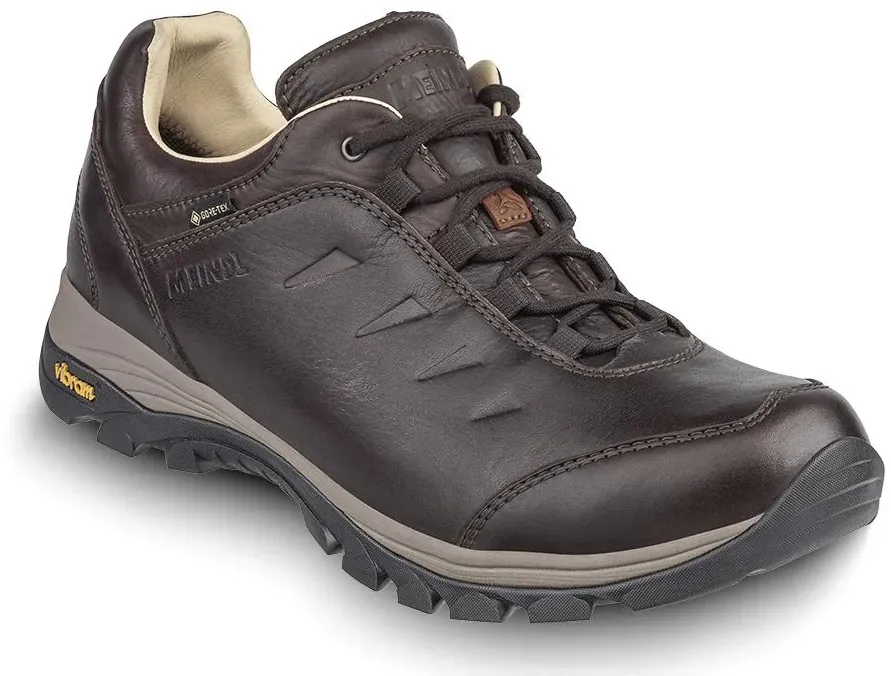 Meindl Herren Aosta Identity GTX Wanderhalbschuh, 9 - dunkelbraun