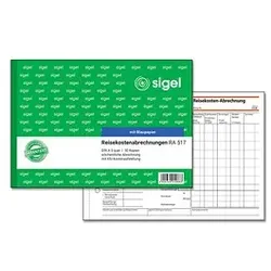 SIGEL Reisekostenabrechnung wöchentlich Formularbuch RA517