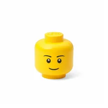 LEGO Storage Head Boy Mini 11 x 11 x 11 cm 1-tlg. gelb