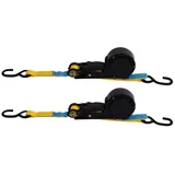 Tech-Craft Spanngurte Automatik 2er-Set 25 mm x 4 m