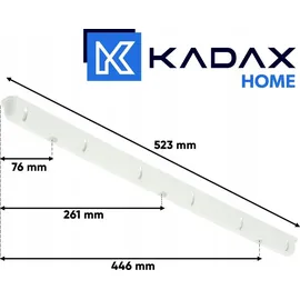 Kadax Torp 1,5 m weiß