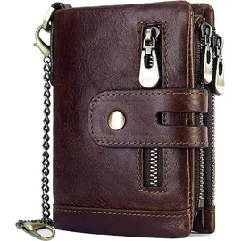 luxuskollektion Herren Geldbörse RFID Schutz braun
