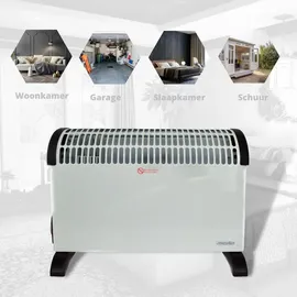 Mesko MS 7741 Elektrischer Konvektorheizung - 2000 W mit 3 Stufen, Weiß - Weiß