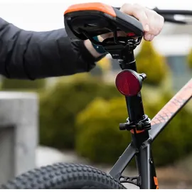 FIXED Tag Reflector with Find My - Fahrrad-Tracker schwarz/rot