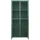 [en.casa] Vitrine Säkylä 180 x 80 x 35 cm Tannengrün