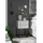 Möbel Boss Nachttisch Marle 40 x 65 x 38,5 cm Schwarz/Weiß